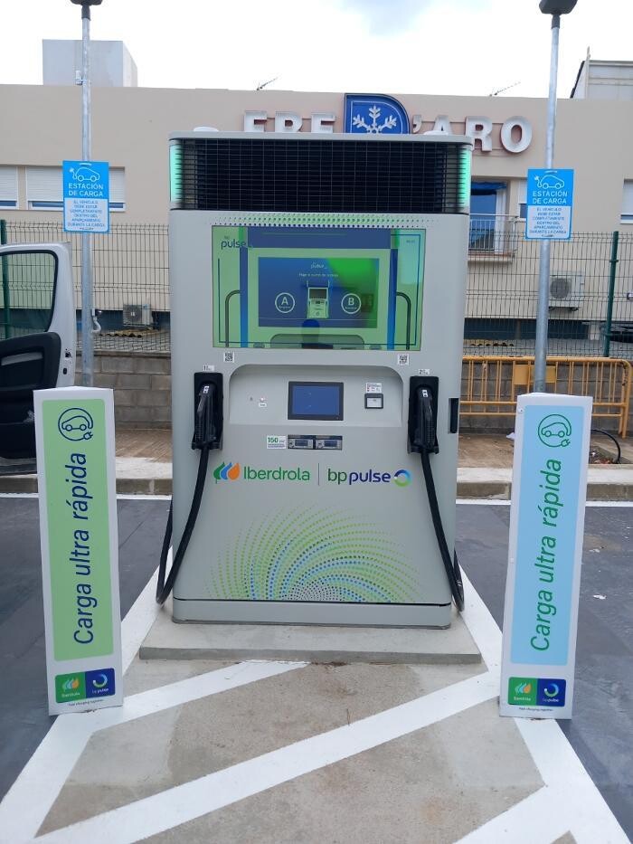 Images Iberdrola | bp pulse estación de recarga