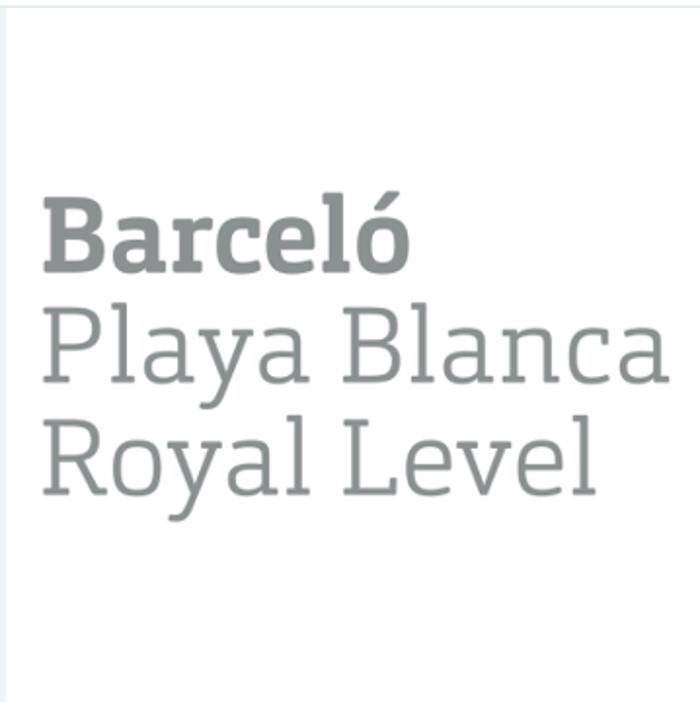 Barceló Playa Blanca Royal Level Adults Only Logo