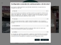 Website Screenshot Restaurante Marisquería El Emperador