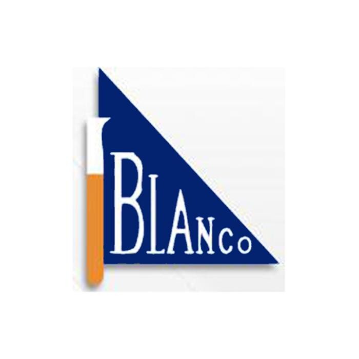 Laboratorio y Farmacia BLANCO Y ANA ALBALAT, J. Logo