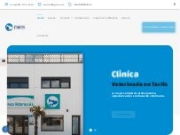 Website Screenshot Clínica Veterinaria Tarifa Europa