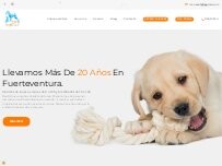 Website Screenshot Centro Veterinario Gran Tarajal