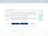Website Screenshot azulmarino