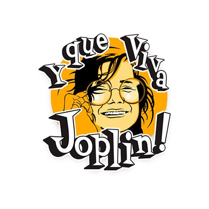 Y que viva Joplin! Logo