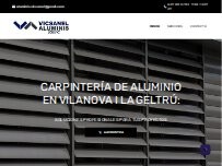 Website Screenshot Vicsanel Aluminis Jolvic