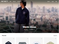 Website Screenshot Carhartt WIP Store Barcelona Gothic Quarter
