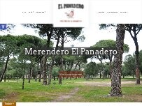 Website Screenshot Merendero El Panadero
