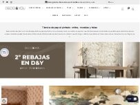 Website Screenshot Deco&You - Tienda de papeles pintados y telas