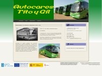 Website Screenshot Autocares Tito y Gil