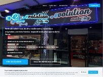 Website Screenshot Evolution Mobility