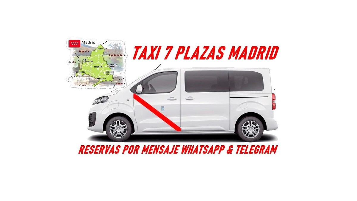 Images Taxi 7 Plazas Madrid