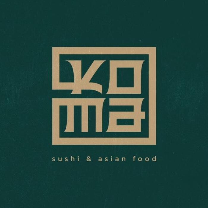 Koma Sushi & Asian Food Logo