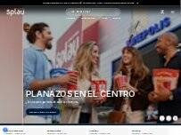 Website Screenshot Centro Comercial Splau