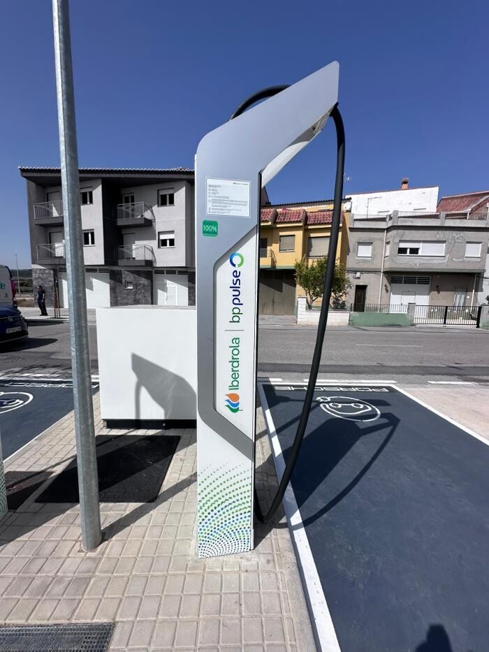Images Iberdrola | bp pulse estación de recarga