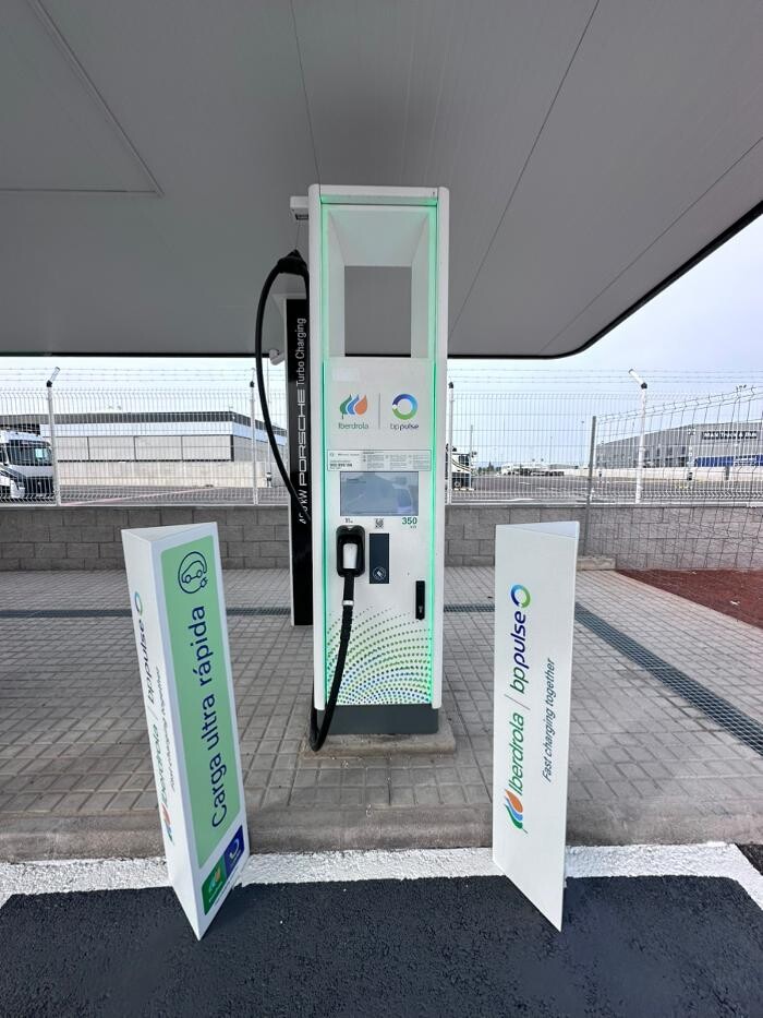 Images Iberdrola | bp pulse estación de recarga