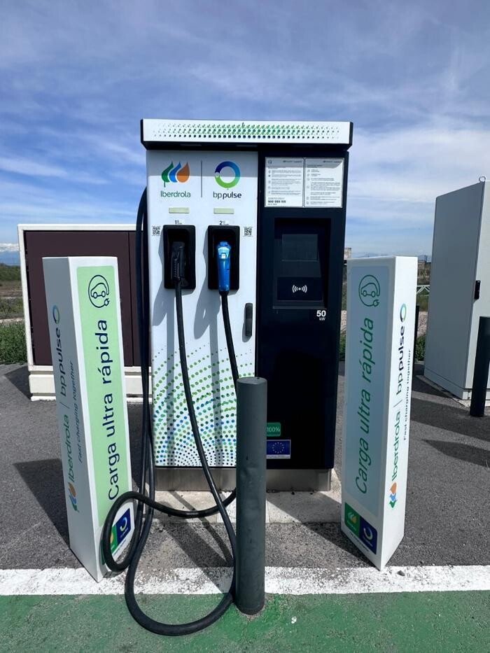 Images Iberdrola | bp pulse estación de recarga