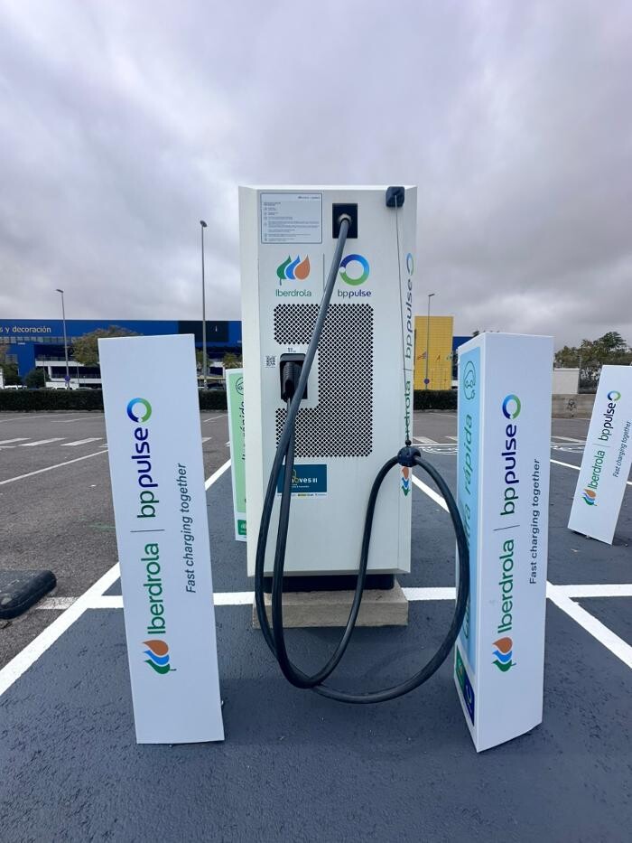 Images Iberdrola | bp pulse estación de recarga