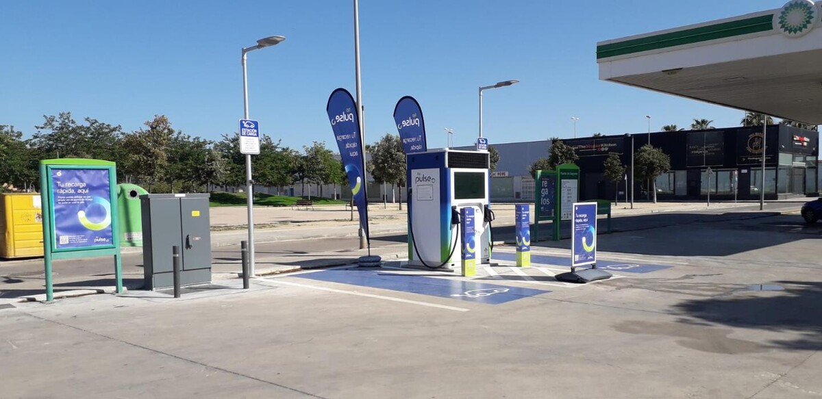 Images Iberdrola | bp pulse estación de recarga