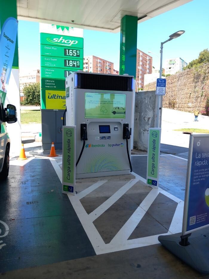 Images Iberdrola | bp pulse estación de recarga