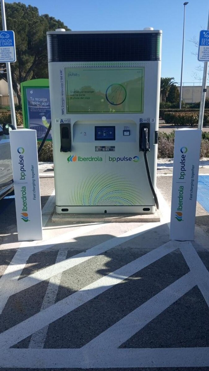 Images Iberdrola | bp pulse estación de recarga