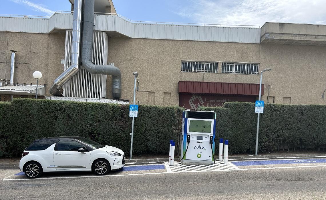 Images Iberdrola | bp pulse estación de recarga