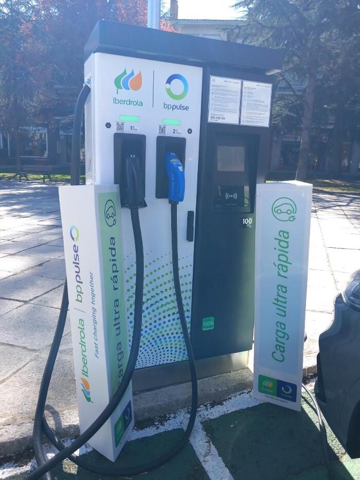 Images Iberdrola | bp pulse estación de recarga