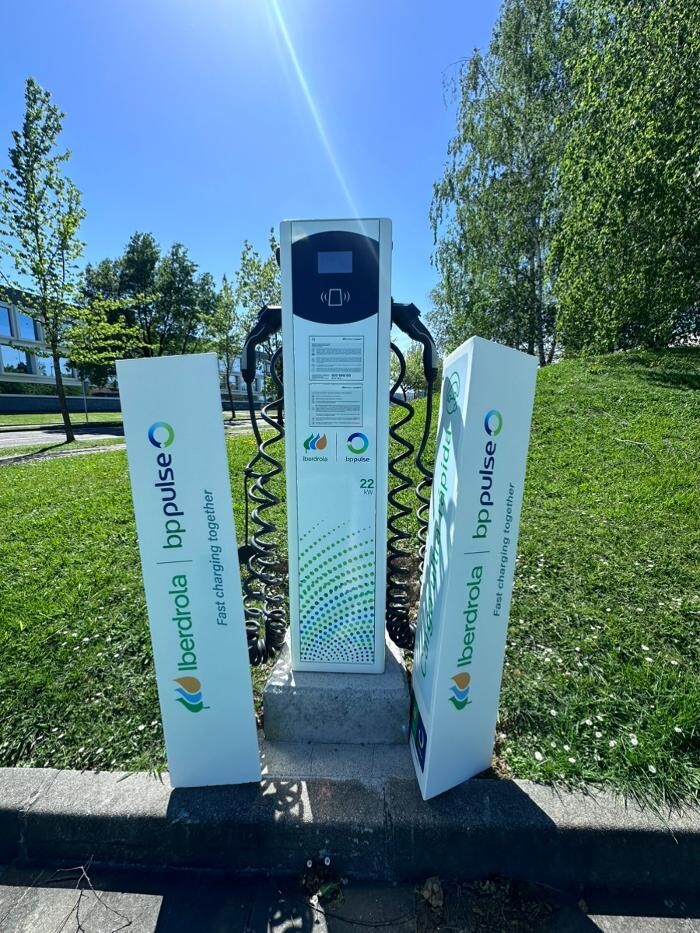 Images Iberdrola | bp pulse estación de recarga