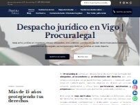 Website Screenshot Procuralegal