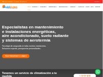 Website Screenshot Pujol Clima