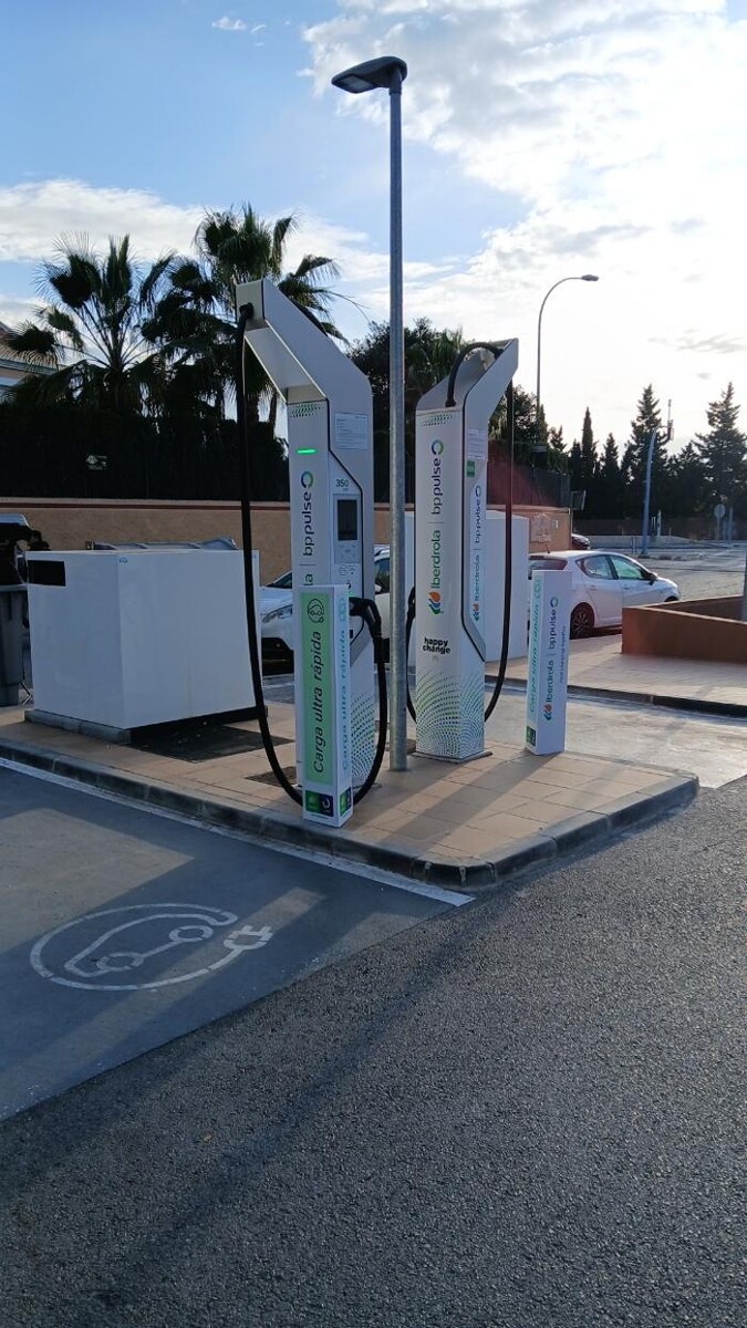 Images Iberdrola | bp pulse estación de recarga