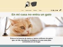 Website Screenshot En mi casa no entra un gato