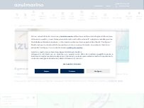 Website Screenshot azulmarino