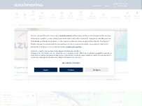 Website Screenshot azulmarino