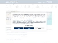 Website Screenshot azulmarino
