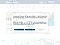 Website Screenshot azulmarino