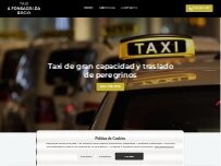 Website Screenshot Taxi en Fonsagrada - Donino Diaz Arias