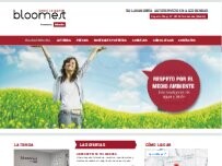 Website Screenshot Lavandería Bloomest Alcobendas Norte