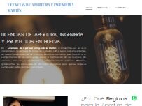 Website Screenshot Licencias De Apertura Certificados Eficiencia Energetica y Fichas Reducidas ITV