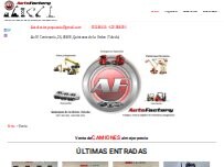 Website Screenshot AutoFactory Toledo - Venta y Alquiler de Vehículos y Maquinaria
