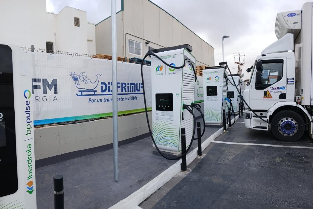 Images Iberdrola | bp pulse estación de recarga