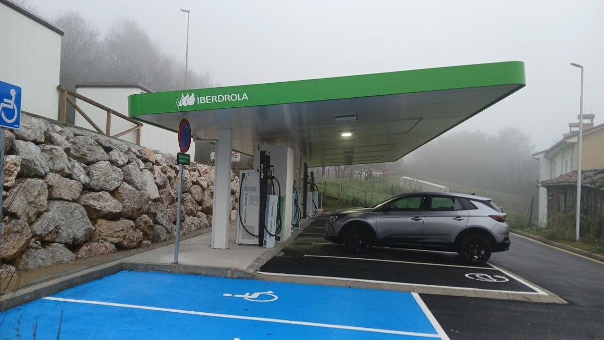 Images Iberdrola | bp pulse estación de recarga