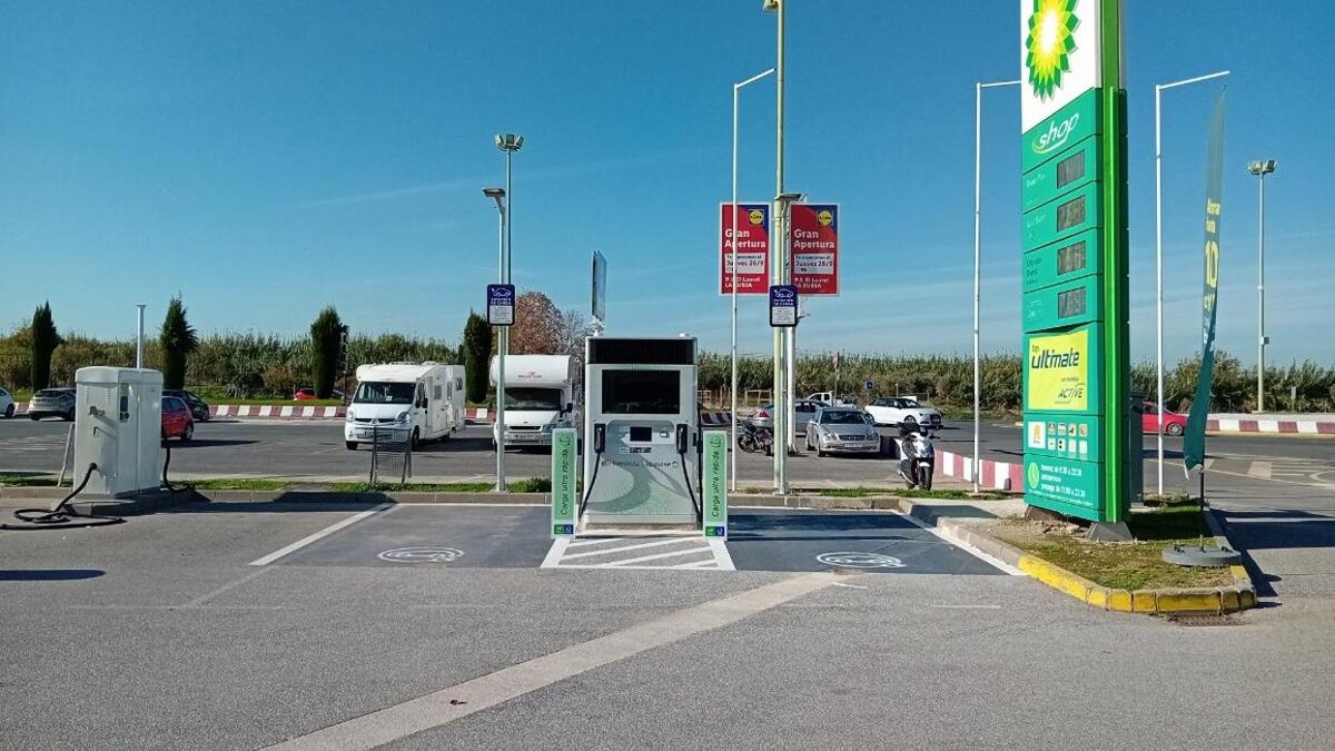 Images Iberdrola | bp pulse estación de recarga