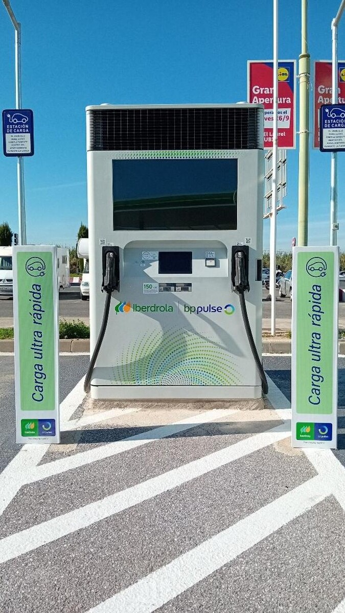 Images Iberdrola | bp pulse estación de recarga