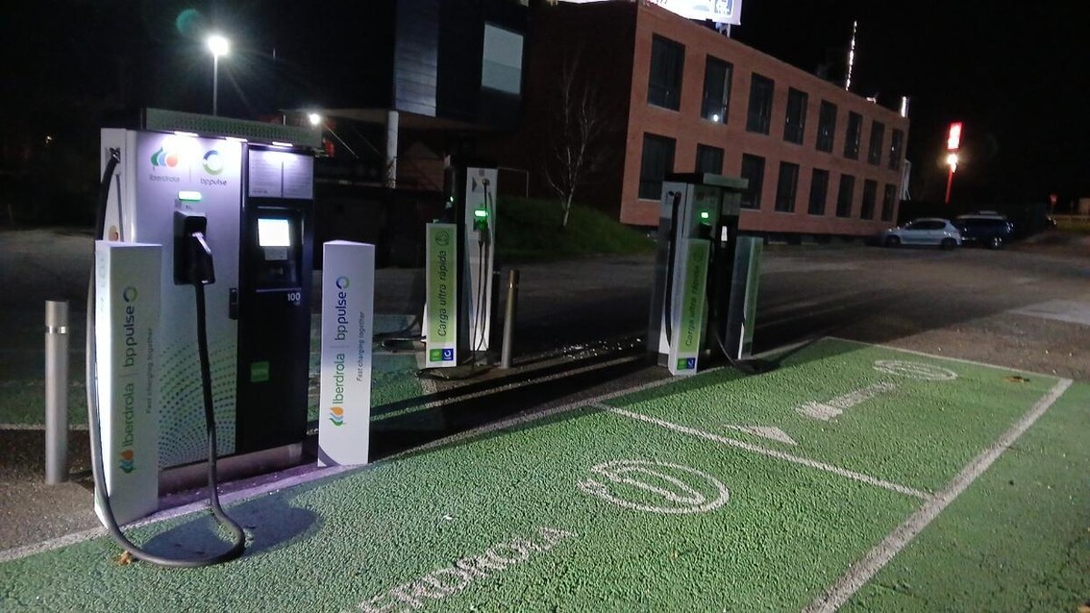 Images Iberdrola | bp pulse estación de recarga