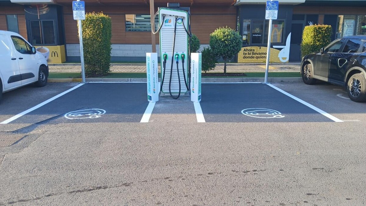 Images Iberdrola | bp pulse estación de recarga