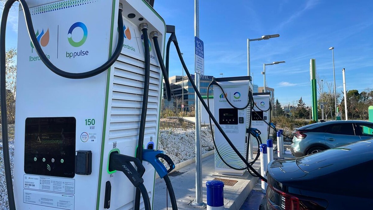 Images Iberdrola | bp pulse estación de recarga