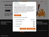 Website Screenshot Popeyes Famous Lousiana Chicken