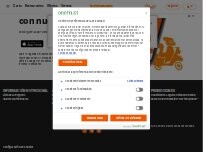 Website Screenshot Popeyes Famous Louisiana Chicken