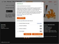 Website Screenshot Popeyes Famous Louisiana Chicken