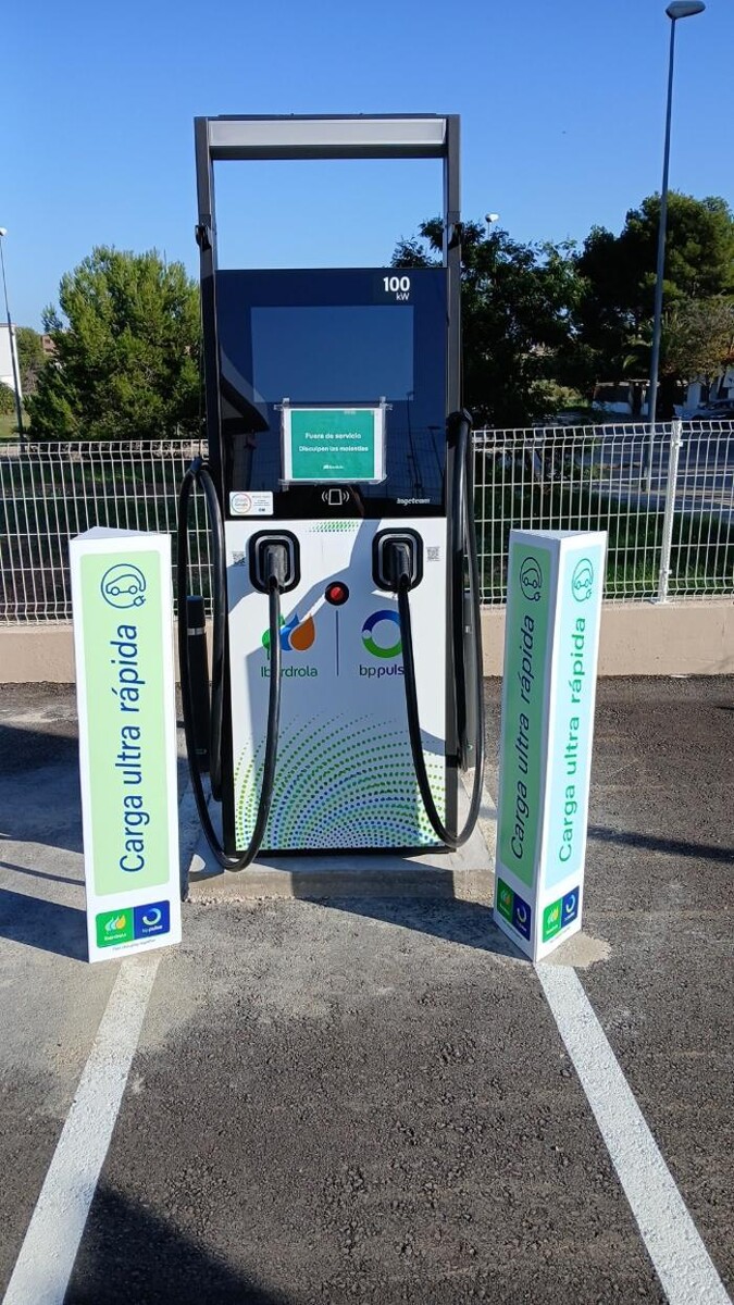 Images Iberdrola | bp pulse estación de recarga